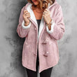 🔥 Nieuw & Trendy 🧥 Dames Suède Jas met Capuchon en Pluche Voering ✨ warme uitstraling, zachte comfort & elegante winterstijl