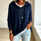 ✨ Nieuwe Collectie 👕 Dames Casual Gebreide Hoodie Trui – Zachte Comfort, Warme Pasvorm & Trendy Dagelijkse Look 🌸