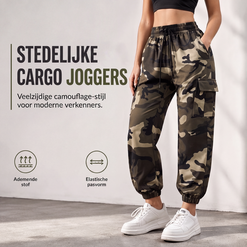 🔥 Tijdelijke aanbieding – Lichtgewicht outdoor joggingbroek voor dames, cargobroek