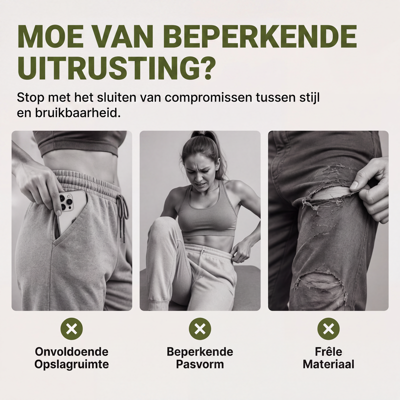 🔥 Tijdelijke aanbieding – Lichtgewicht outdoor joggingbroek voor dames, cargobroek