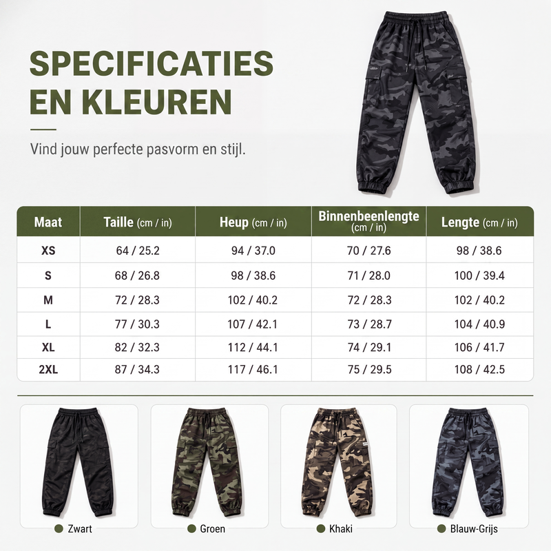 🔥 Tijdelijke aanbieding – Lichtgewicht outdoor joggingbroek voor dames, cargobroek