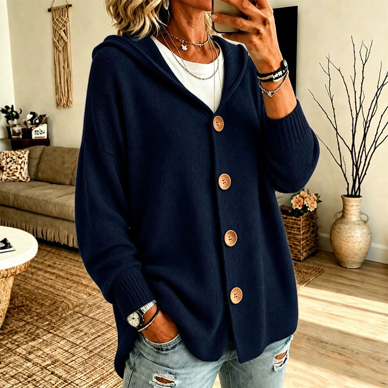 Casuele capu trui vest voor dames