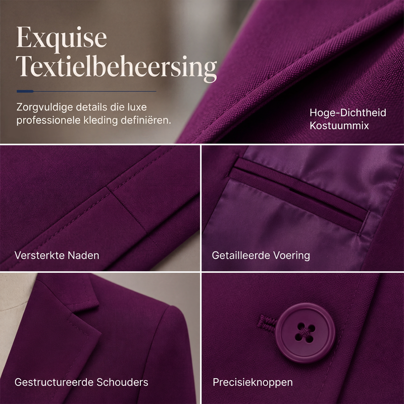 🔥Gratis verzending✈️Dames 3-delige Zakelijke Kostuum Set