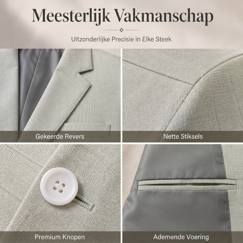 🔥Gratis verzending✈️Heren slim fit 2-delig kostuum