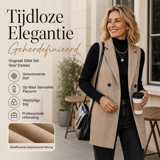 Blazerbody voor dames met dubbele knopenrij