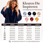 Fluwelen damesblouse met 3/4 mouwen en halve ritssluiting
