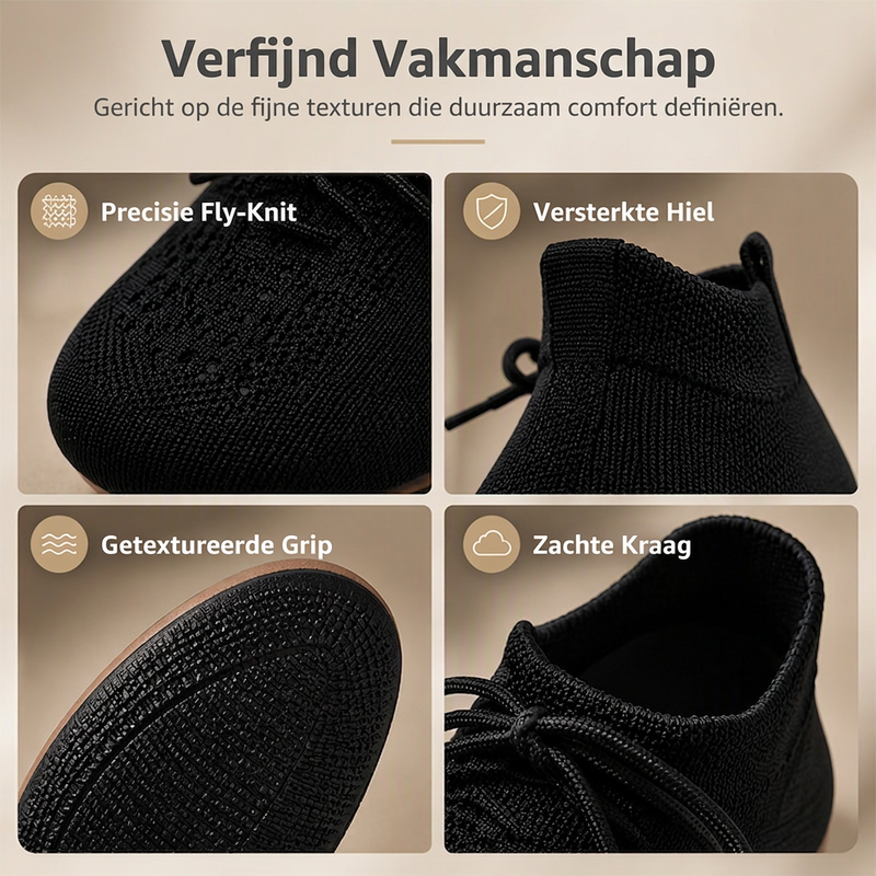 👟 Ademende Dames Instapschoenen – Casual Platte Schoenen met Lichtgewicht Comfort & Zachte Pasvorm ✨