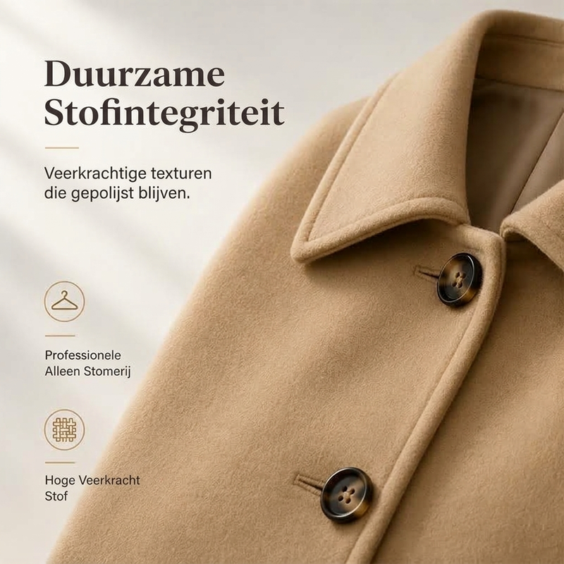 🧥 Elegante Getailleerde Damesjas met Enkele Knopenrij – Klassieke Jas met Slanke Pasvorm & Tijdloze Stijl ✨