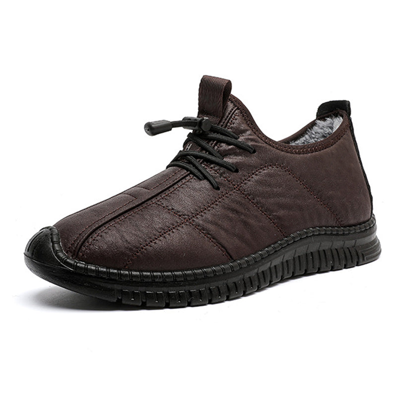 🔥Populair product ！✨Antislip wandelschoenen voor heren met pluche voering