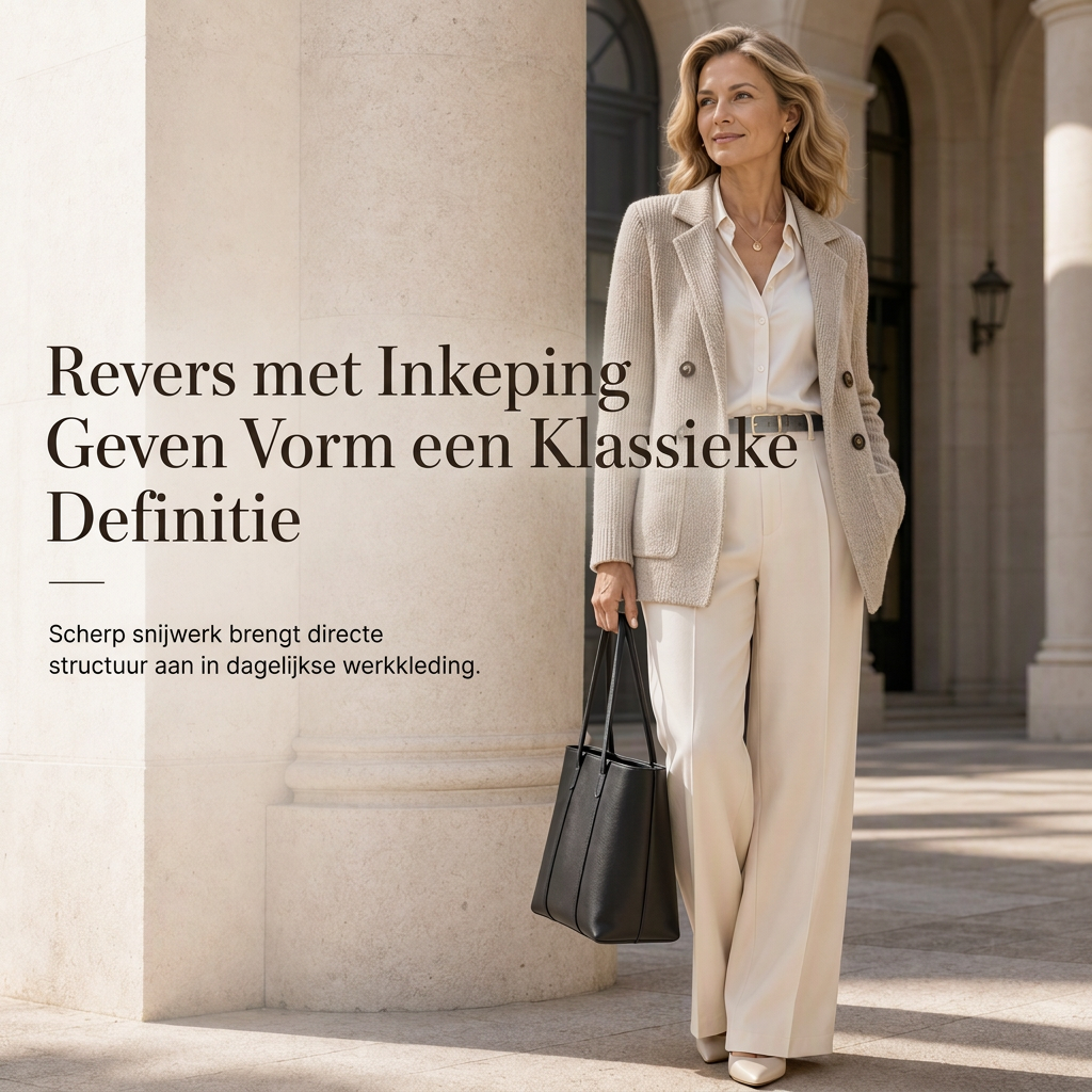 ✈️Gratis verzending🍂 Winter Deal ✨ Dames Geribbelde Gebreide Cardigan met Dubbele Rij Knopen – Lange Vest met Zakken & Reverskraag