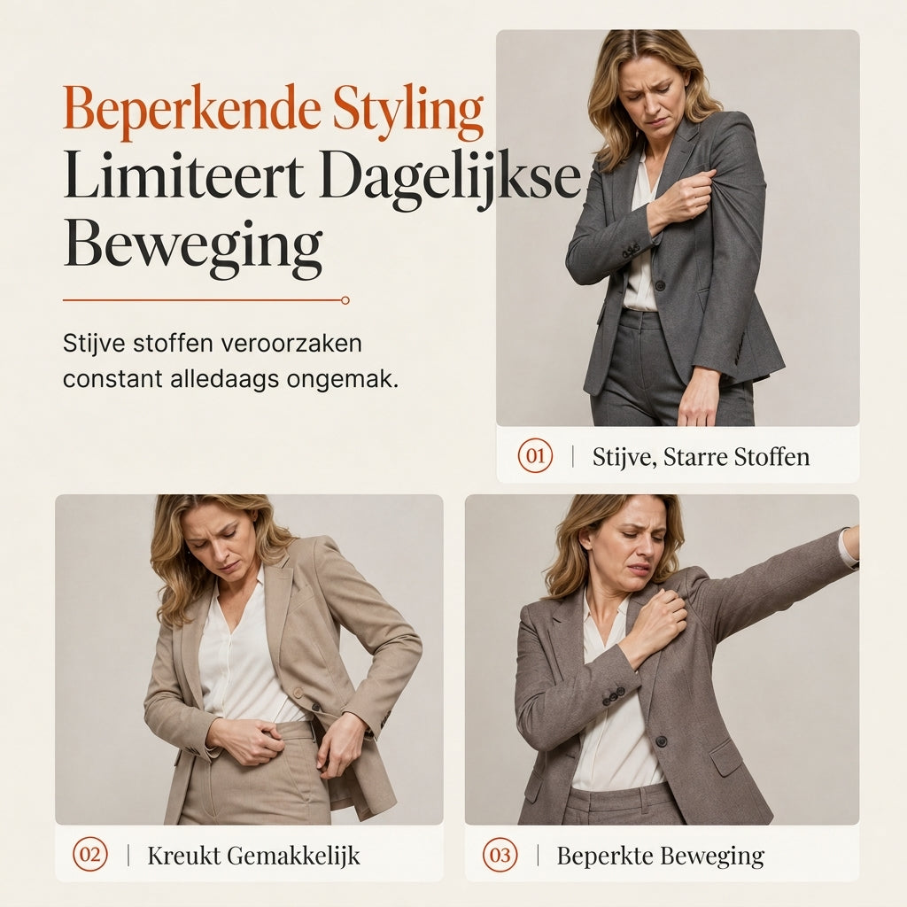 🔥Populair product ！✨Elegante Lange Gebreide Jas met Dubbele Knoopsluiting