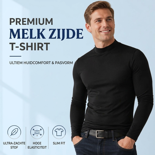 💋Geniet van een 30-daags probleemloos retourbeleid!✅️Heren Colshirt met Slim Fit Pasvorm