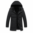 🔥Gratis verzending✈️Halflange Heren Winterjas met Dikke Voering – Zakelijke & Casual Katoenen Jas voor Comfort en Warmte