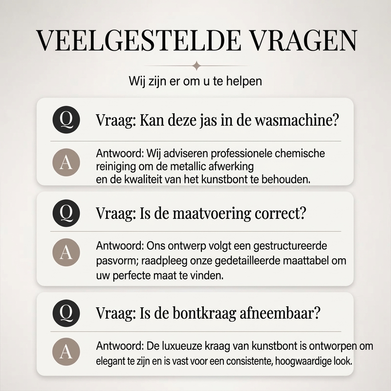 ❄️ Winter Collectie 🧥 Damesjack met Warme Voering & Imitatiebontkraag – Elegant, Comfortabel en Perfect voor Koude Dagen