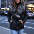 ❄️ Winter Collectie 🧥 Damesjack met Warme Voering & Imitatiebontkraag – Elegant, Comfortabel en Perfect voor Koude Dagen