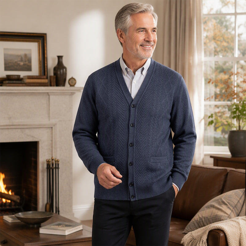 😍Koop meer, bespaar meer!🌸Klassiek thermisch vest voor heren | Klassiek model ❄️ Winterwarmte