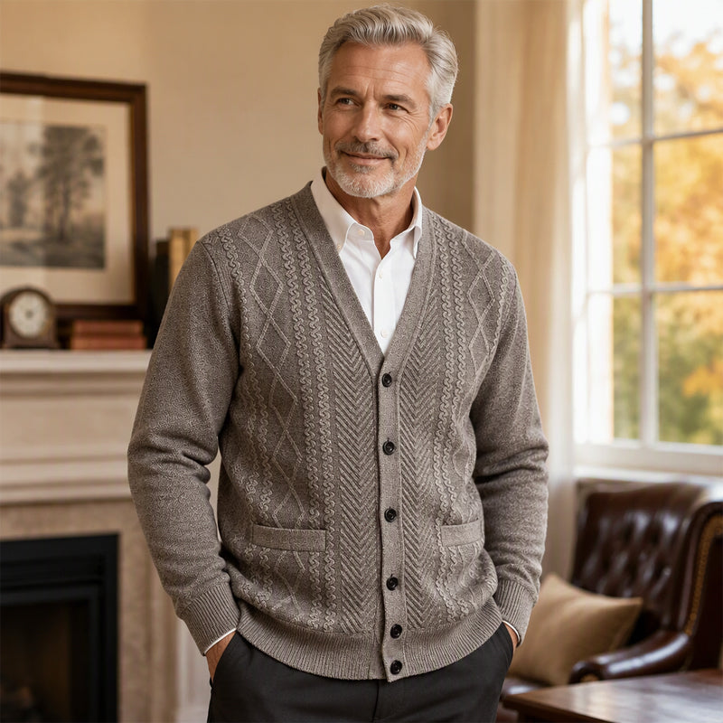 😍Koop meer, bespaar meer!🌸Klassiek thermisch vest voor heren | Klassiek model ❄️ Winterwarmte