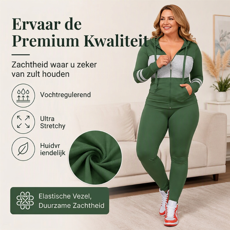 🔥Gratis verzending✈️Dames Hoodie & Broek 2-Delige Set