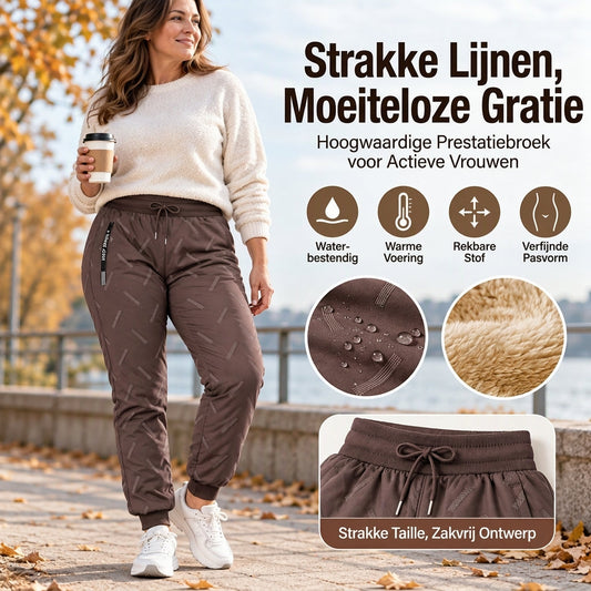 ❄️ 50% KORTING 🔥 Dames Waterbestendige Winterbroek met Sherpavoering – Warm, Comfortabel & Ideaal voor Koude Dagen ✨