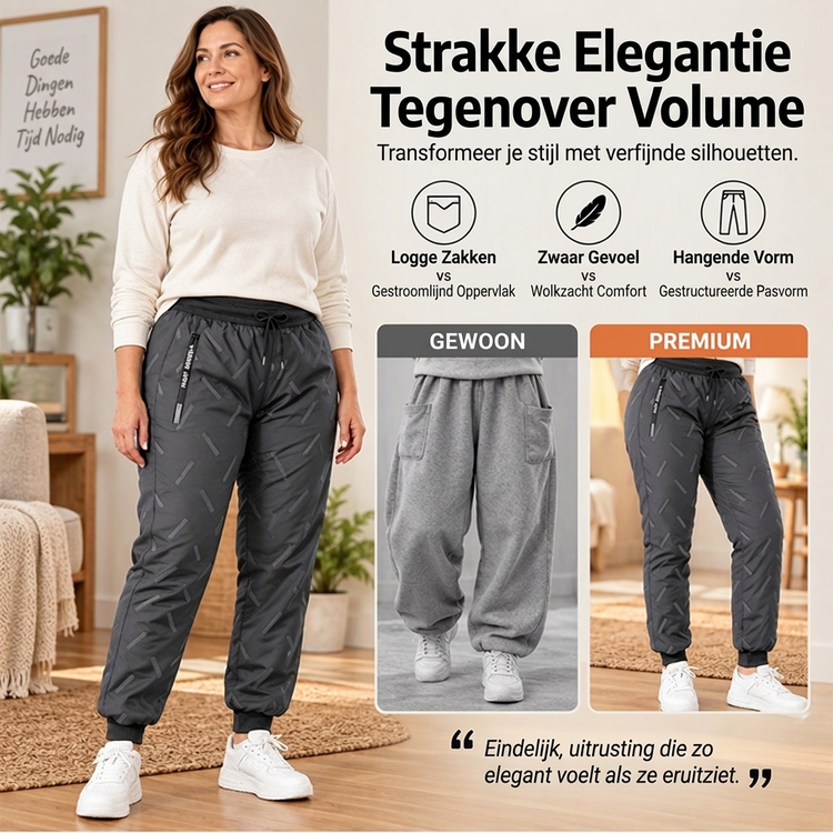 ❄️ 50% KORTING 🔥 Dames Waterbestendige Winterbroek met Sherpavoering – Warm, Comfortabel & Ideaal voor Koude Dagen ✨
