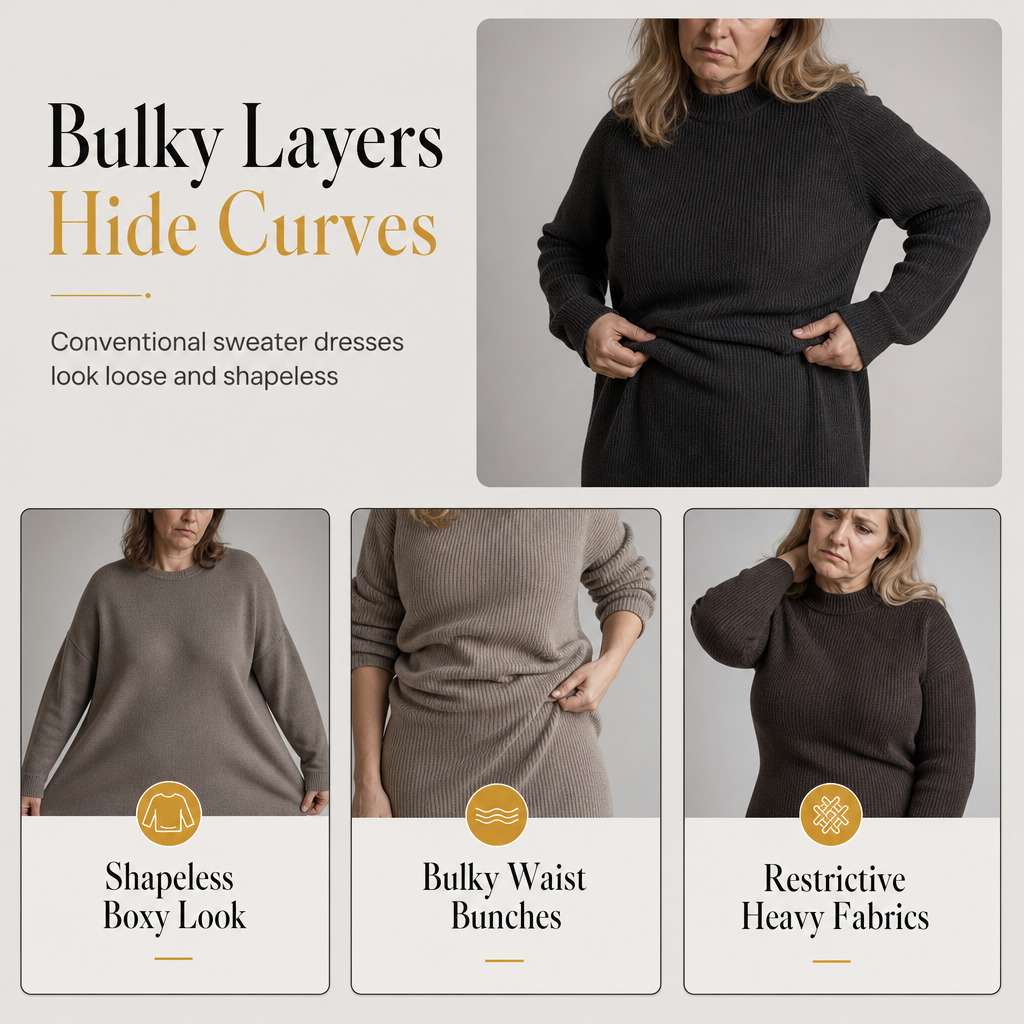 🔥Gratis verzending✈️Gecontourde taille, elegante rondingen – Geribbelde bodycon-jurk voor dames ✨
