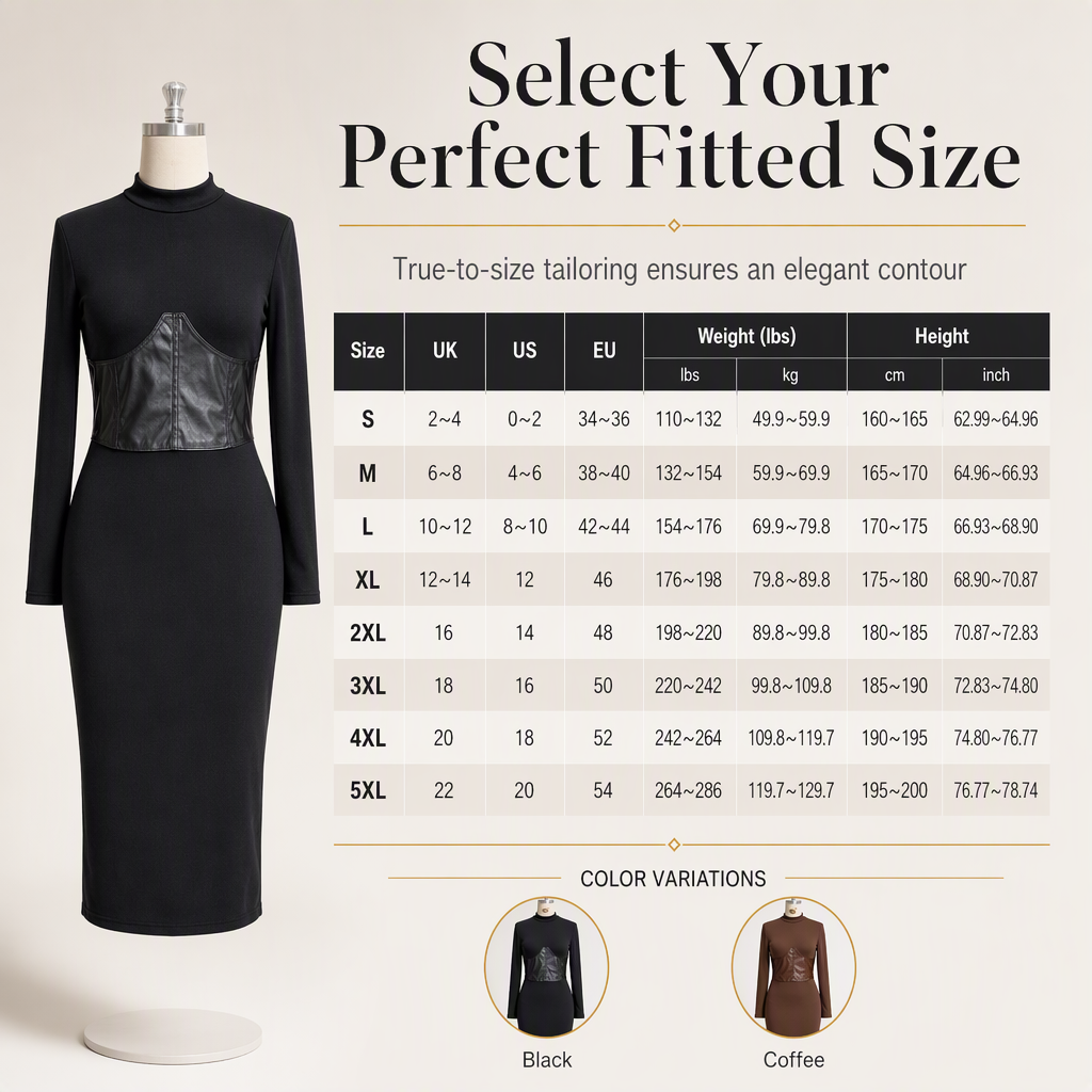 🔥Gratis verzending✈️Gecontourde taille, elegante rondingen – Geribbelde bodycon-jurk voor dames ✨