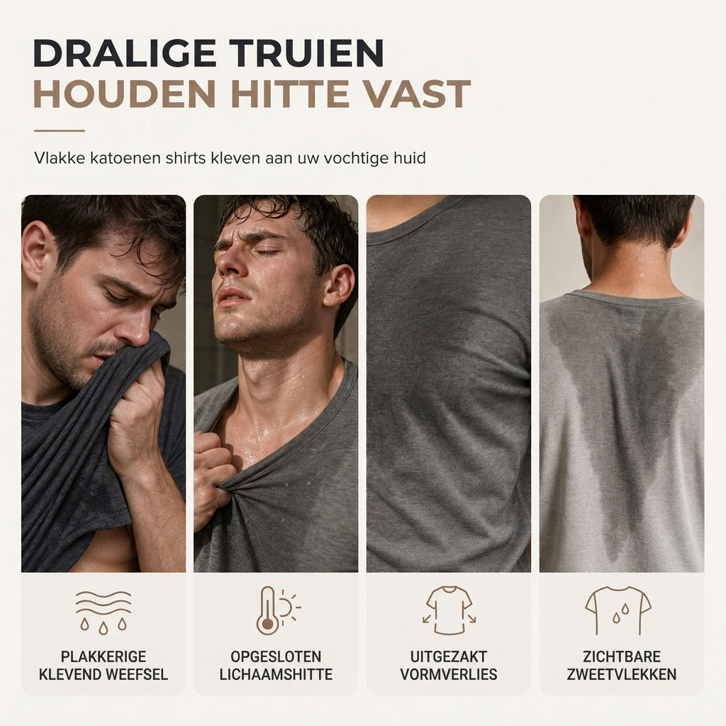🔥Opruimingsuitverkoop💪Casual slim-fit herensweatshirt met ronde hals en lange mouwen