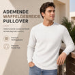 🔥Opruimingsuitverkoop💪Casual slim-fit herensweatshirt met ronde hals en lange mouwen