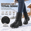 💋Geniet van een 30-daags probleemloos retourbeleid!✅️❄️Unisex Pluche Gevoerde Waterdichte Snowboots
