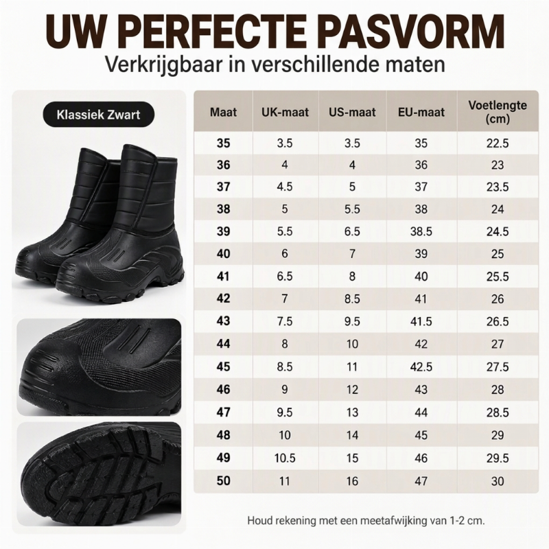 💋Geniet van een 30-daags probleemloos retourbeleid!✅️❄️Unisex Pluche Gevoerde Waterdichte Snowboots