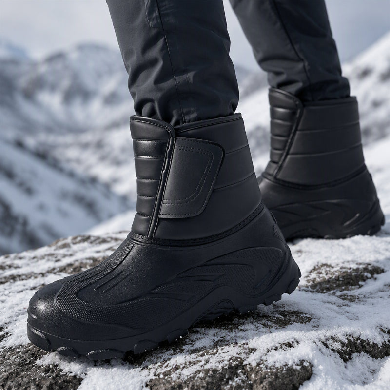💋Geniet van een 30-daags probleemloos retourbeleid!✅️❄️Unisex Pluche Gevoerde Waterdichte Snowboots