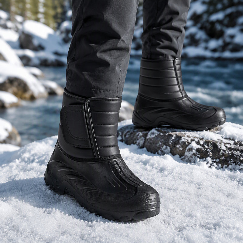 💋Geniet van een 30-daags probleemloos retourbeleid!✅️❄️Unisex Pluche Gevoerde Waterdichte Snowboots