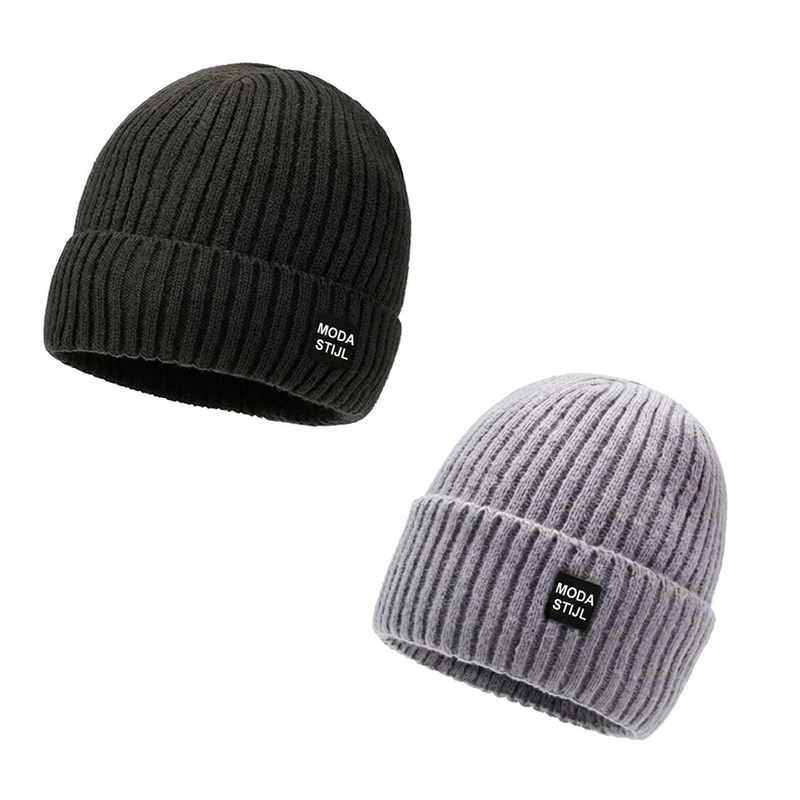 🙌 70% herhaalaankooppercentage🎩Warme slouchy gebreide schedelmuts voor heren