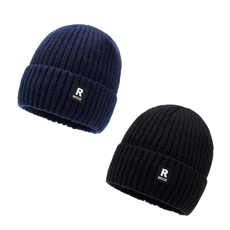 🙌 70% herhaalaankooppercentage🎩Warme slouchy gebreide schedelmuts voor heren