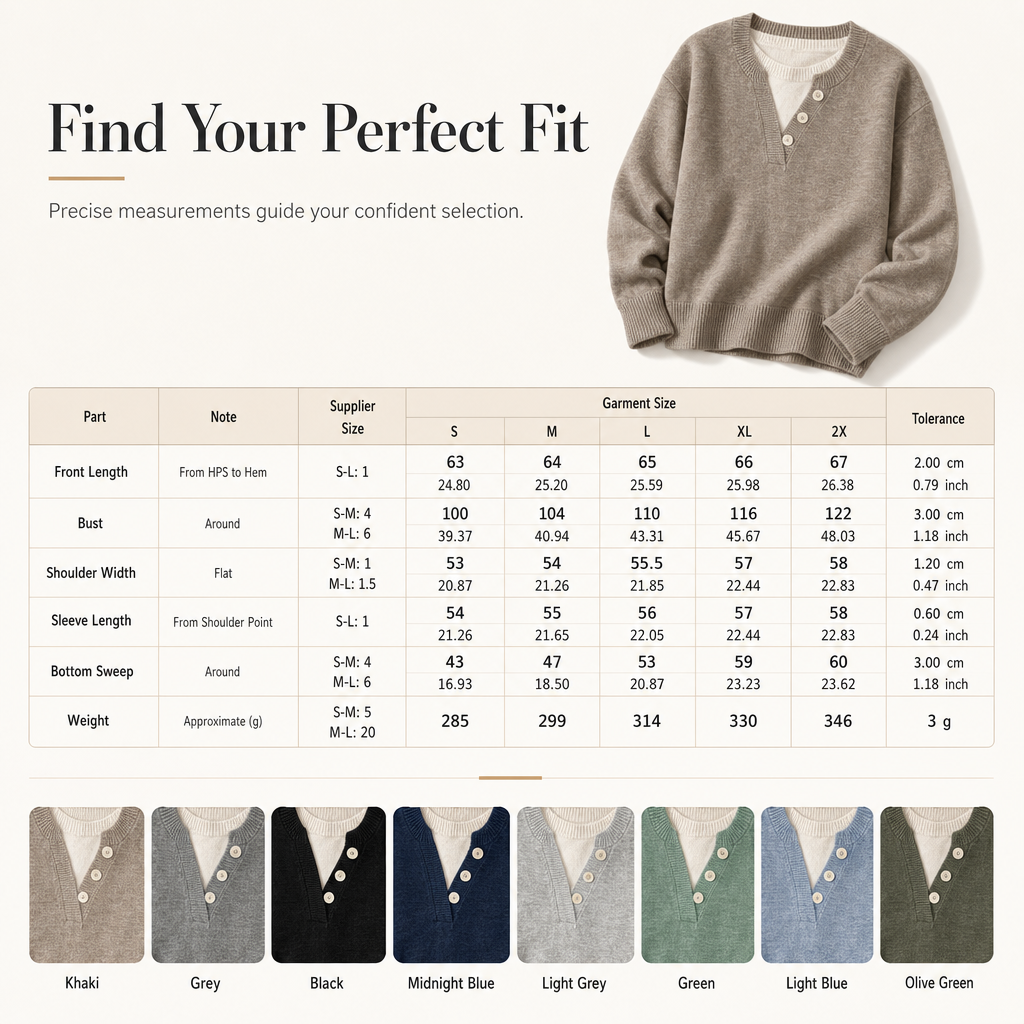 🙌 70% herhaalaankooppercentage🔥🔥Casual Mock Two-Piece V-hals Gebreide Trui met Knopdetails