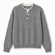 🙌 70% herhaalaankooppercentage🔥🔥Casual Mock Two-Piece V-hals Gebreide Trui met Knopdetails
