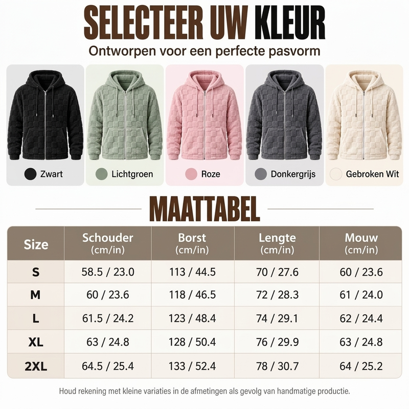 ✨ Casual Winterjas 🧥 met Capuchon voor Heren, Warm & Comfortabel voor Koude Dagen ✨
