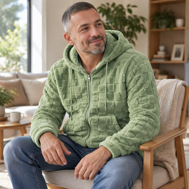 ✨ Casual Winterjas 🧥 met Capuchon voor Heren, Warm & Comfortabel voor Koude Dagen ✨