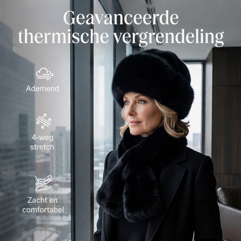 📢📢50% korting!!!🎉✨Winter pluche verdikte sjaal en muts warme set