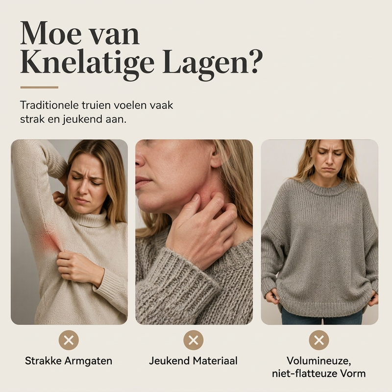 ✨Dames Batwing Mouwen Dikke Gebreide Vest, Losse Warm Gebreide Knoopvest🧶