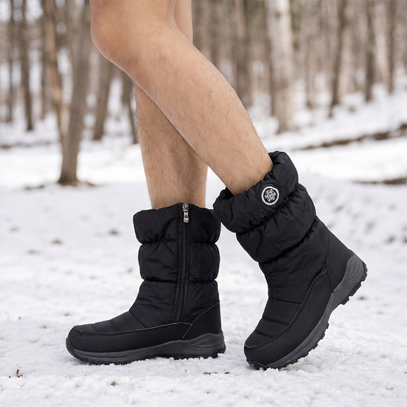🤩 Haal het vandaag nog voordat het uitverkocht is!👇🎁Dames Winter Halfhoge Anti-slip Sneeuwlaarzen