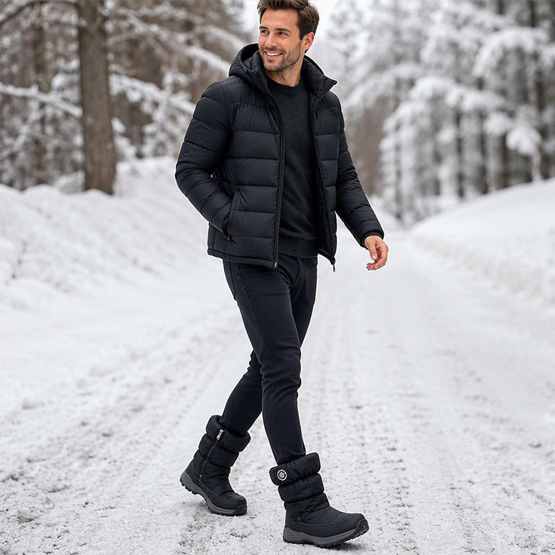 🤩 Haal het vandaag nog voordat het uitverkocht is!👇🎁Dames Winter Halfhoge Anti-slip Sneeuwlaarzen