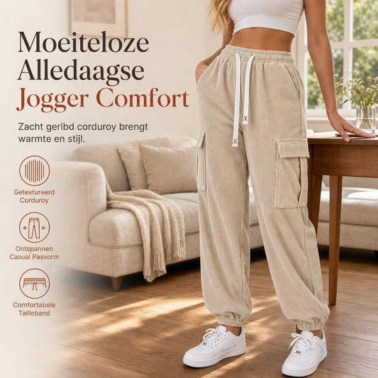 🚀Bespaar nu tijd & geld!😍Casual corduroy joggingbroek voor dames