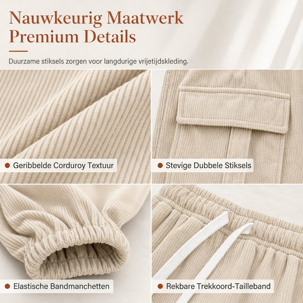 🚀Bespaar nu tijd & geld!😍Casual corduroy joggingbroek voor dames