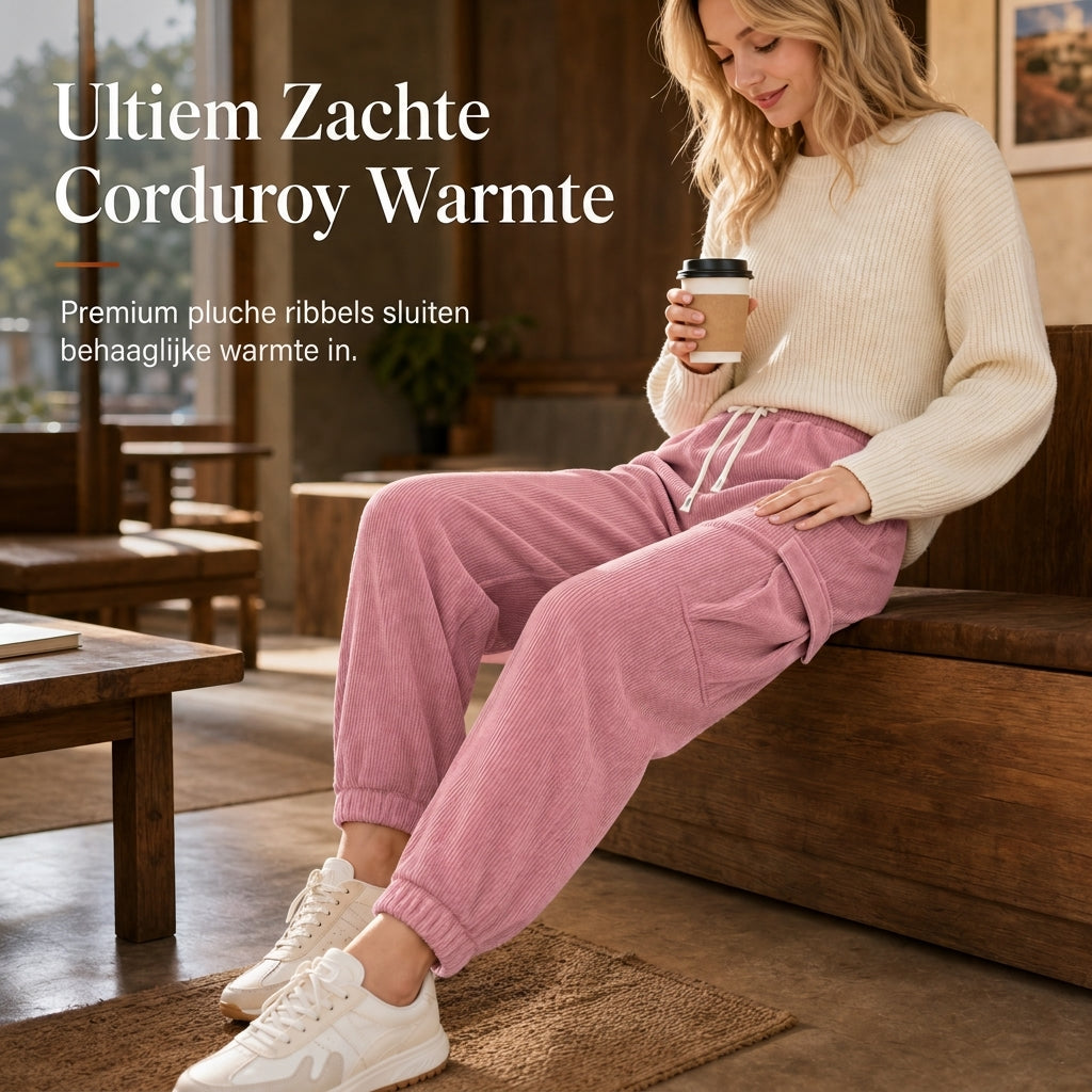 🚀Bespaar nu tijd & geld!😍Casual corduroy joggingbroek voor dames