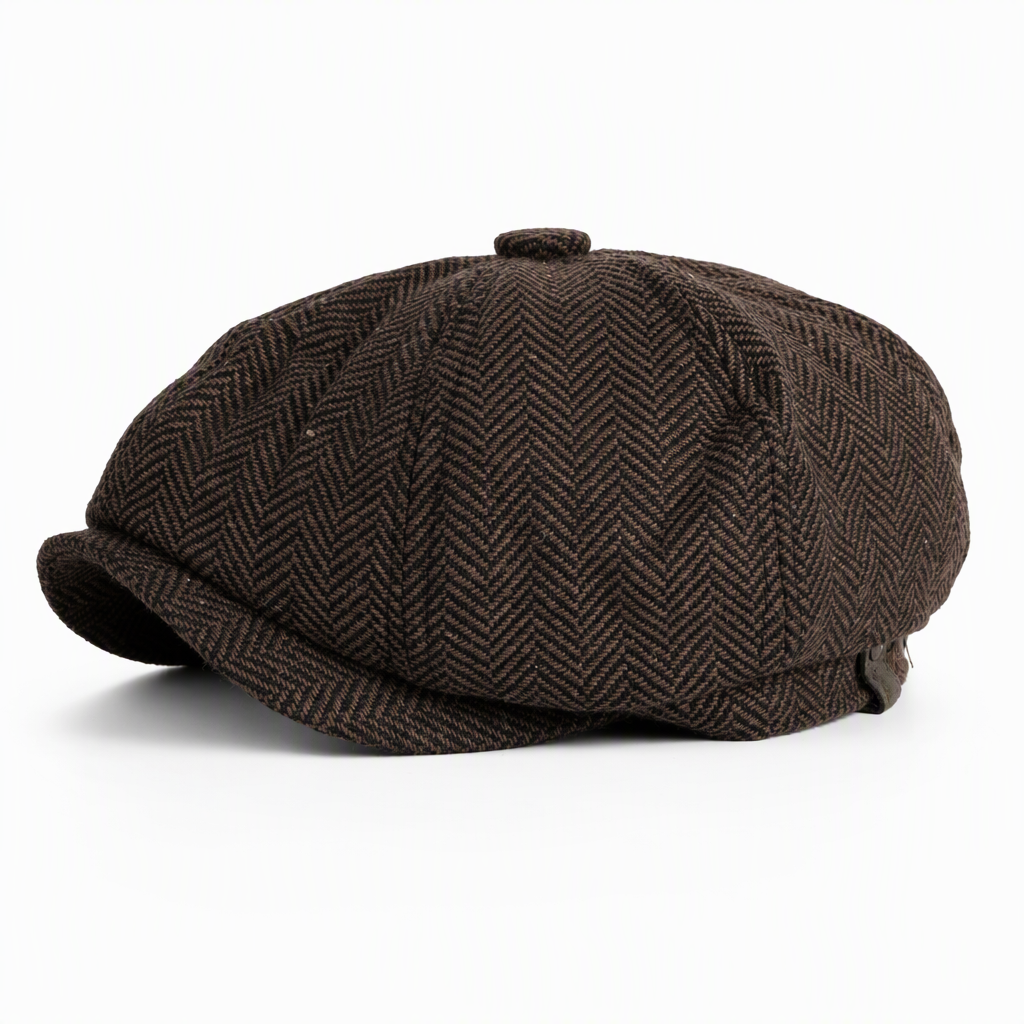 🚀Bespaar nu tijd & geld!😍Vintage Britse stijl Newsboy-cap voor heren en dames Klassieke casual platte cap Octagonaal beret-hoed