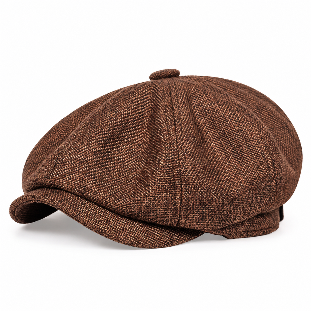 🚀Bespaar nu tijd & geld!😍Vintage Britse stijl Newsboy-cap voor heren en dames Klassieke casual platte cap Octagonaal beret-hoed