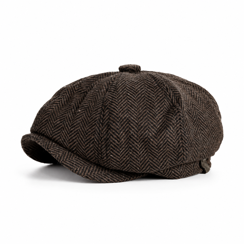 🚀Bespaar nu tijd & geld!😍Vintage Britse stijl Newsboy-cap voor heren en dames Klassieke casual platte cap Octagonaal beret-hoed