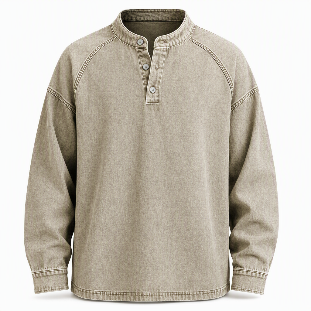 🔥Gratis verzending✈️Heren vintage casual losvallend sweatshirt