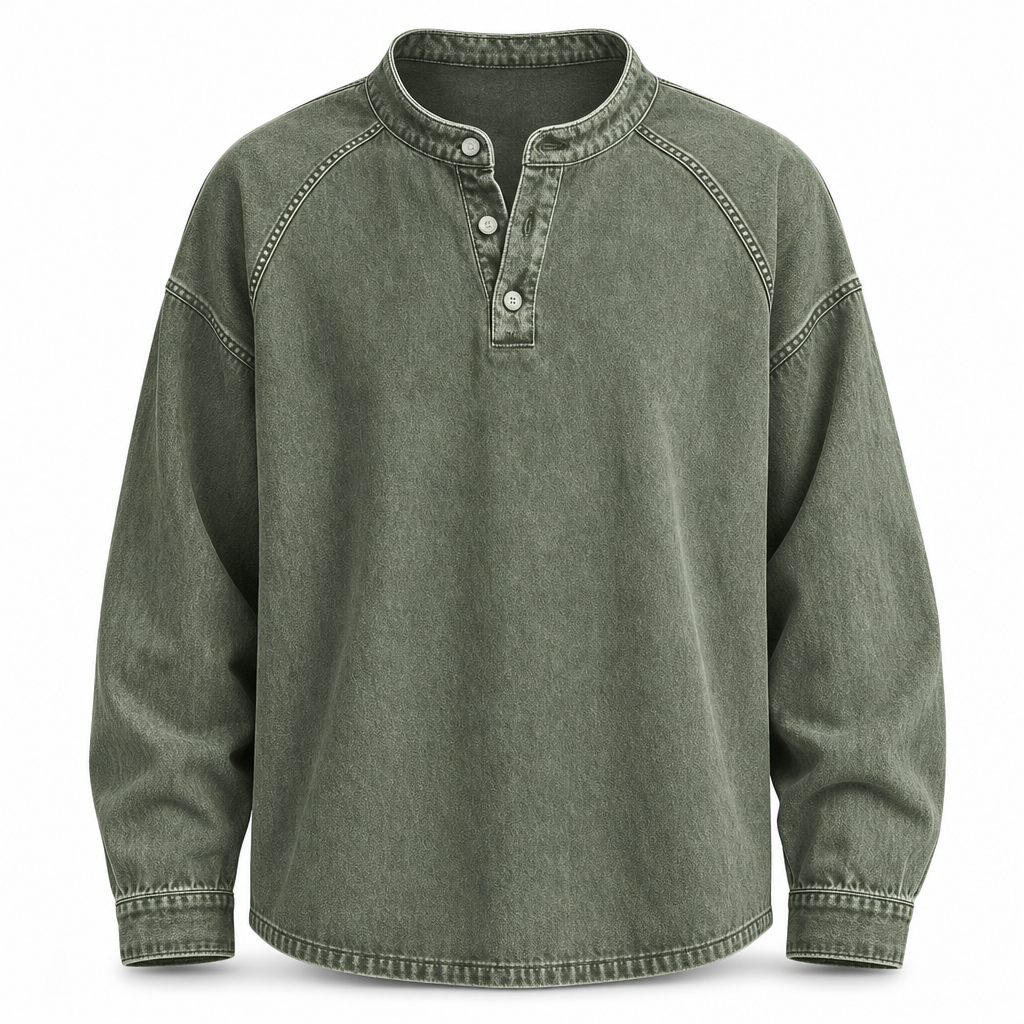 🔥Gratis verzending✈️Heren vintage casual losvallend sweatshirt